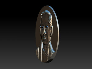 Thailand King Bhumibol 3D Print Model