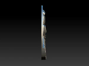 Thailand King Bhumibol 3D Print Model