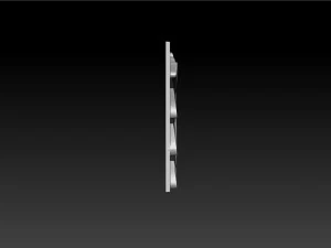 ThunderBird Carved Panel 3D Print Model