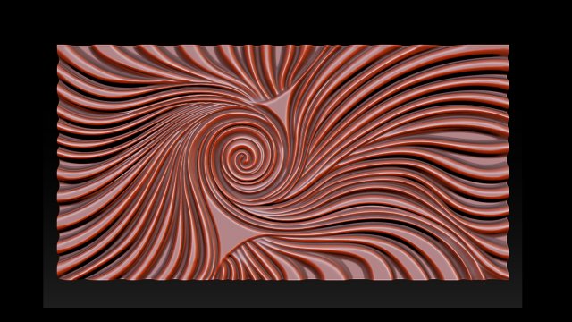 Wood relief carving model for CNC router 3D Принт Модель .c4d .max .obj .3ds .fbx .stl .blend 