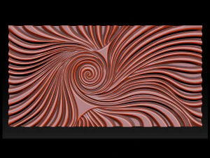 Wood relief carving model for CNC router 3D Print Model