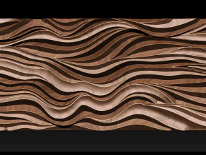 Wood relief carving model for CNC router 3D Print Model