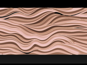 Wood relief carving model for CNC router 3D Принт Модель