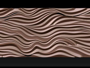 Wood relief carving model for CNC router 3D Print Model