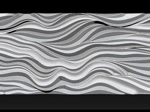 Wood relief carving model for CNC router 3D Принт Модель