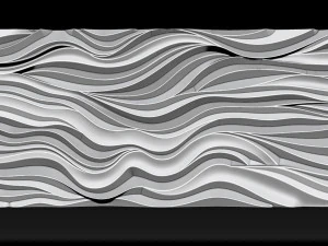 Wood relief carving model for CNC router 3D Print Model