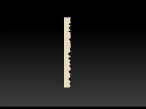 Wood relief carving model for CNC router 3D Print Model