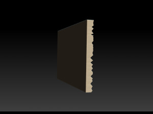 Wood relief carving model for CNC router 3D Принт Модель