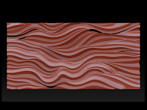 Wood relief carving model for CNC router 3D Принт Модель