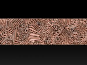 Wood relief carving model for CNC router Modello di stampa 3D