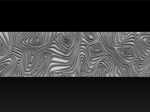 Wood relief carving model for CNC router Modello di stampa 3D