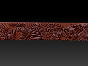 Wood relief carving model for CNC router Modello di stampa 3D