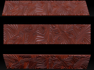 Wood relief carving model for CNC router Modello di stampa 3D