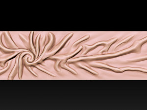 Wood relief carving model for CNC router 3Dプリントモデル