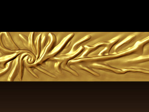 Wood relief carving model for CNC router 3Dプリントモデル