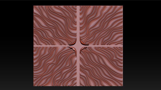 Wood relief carving model for CNC router 3D प्रिंट मॉडल .c4d .max .obj .3ds .fbx .stl .blend 