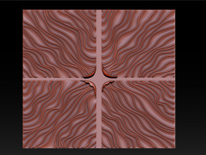 Wood relief carving model for CNC router 3D Print Model