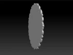 Decorative Ceiling Center - for CNC router 3D Print Model