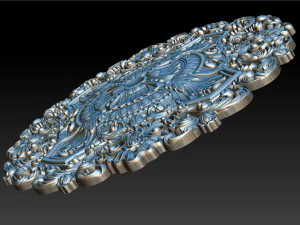 Decorative Ceiling Center - for CNC router 3D Print Model