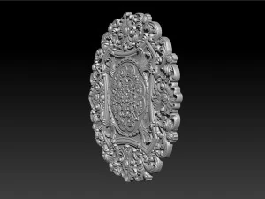 Decorative Ceiling Center - for CNC router 3D Print Model