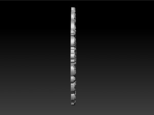 Decorative Ceiling Center - for CNC router 3D Print Model