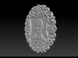 Thailand King Bhumibol 3D 프린트 모델