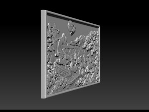 Race Horse wood carving file stl OBJ and ZTL for CNC 3D 프린트 모델