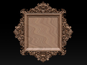 Classical carved frame 3D Принт Модель