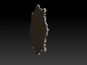Classical carved frame 3D Принт Модель