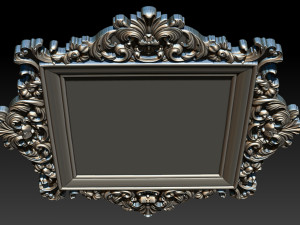 Classical carved frame 3D Принт Модель