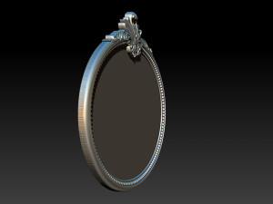 Mirror classical carved frame 3D Принт Модель