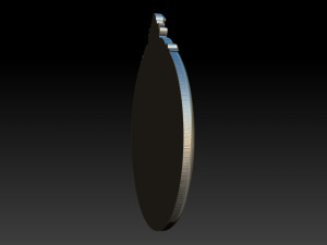 Mirror classical carved frame 3D Принт Модель