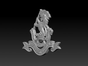 Wellington Coat Of Arms Modelo de Impressão 3D
