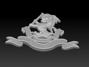 Wellington Coat Of Arms Modelo de Impressão 3D
