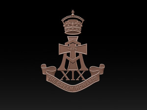 The Green Howards Coat Of Arms Modèles 3D en vedette