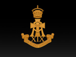 The Green Howards Coat Of Arms Modèles 3D en vedette