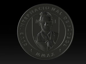 Messi - Inter Miami - 3D Print Model