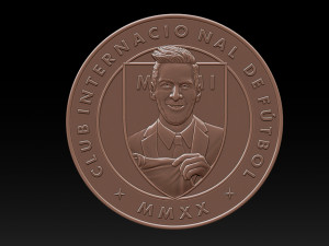 Messi - Inter Miami - Model Cetak 3D