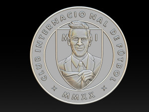 Messi - Inter Miami - Model Cetak 3D