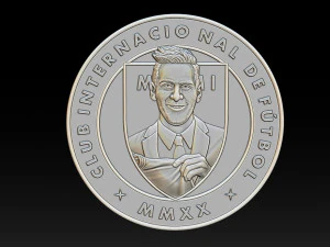 Messi - Inter Miami - 3D Print Model