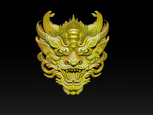 3D Roaring Tiger Sculpture Stylized model 3D Print Model