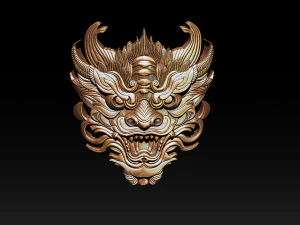 3D Roaring Tiger Sculpture Stylized model 3D Print Model