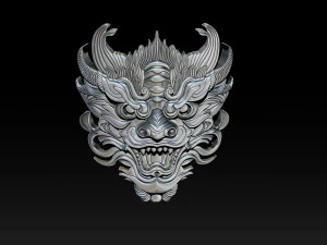 3D Roaring Tiger Sculpture Stylized model 3D Print Model