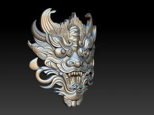 3D Roaring Tiger Sculpture Stylized model 3D Print Model