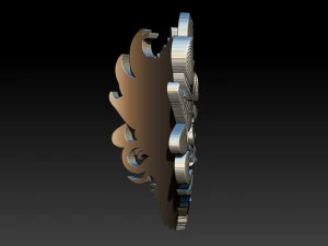 3D Roaring Tiger Sculpture Stylized model 3D Print Model