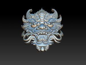3D Roaring Tiger Sculpture Stylized model 3D Druckmodell