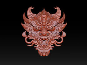 3D Roaring Tiger Sculpture Stylized model 3D Print Model