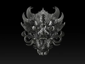 3D Roaring Tiger Sculpture Stylized model 3D Print Model