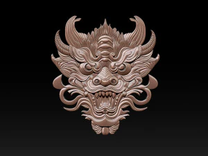 3D Roaring Tiger Sculpture Stylized model 3D Print Model