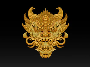 3D Roaring Tiger Sculpture Stylized model 3D Print Model